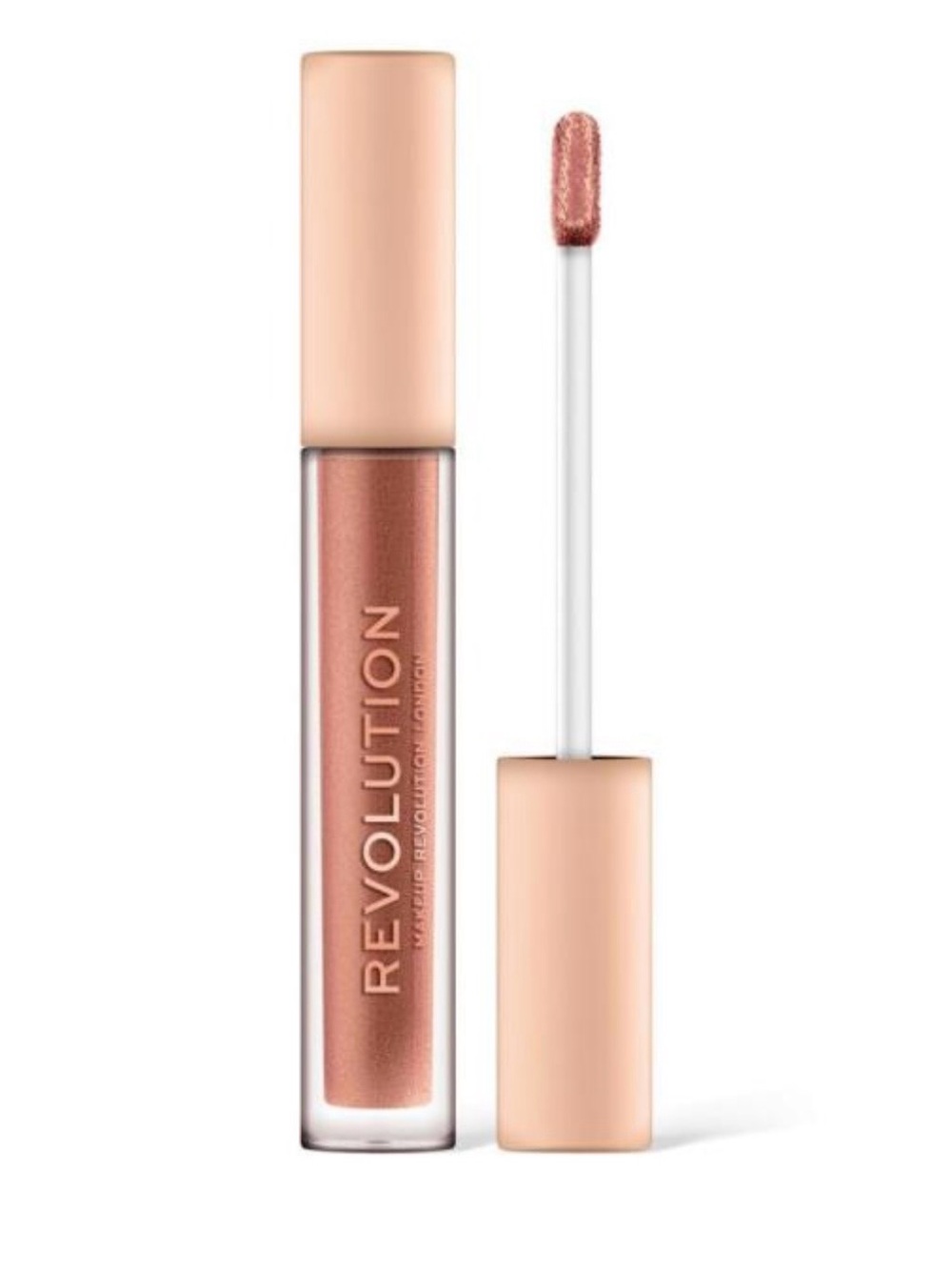 Makeup Revolution - liquid lipstick - nudes collection metallic - lingerie
